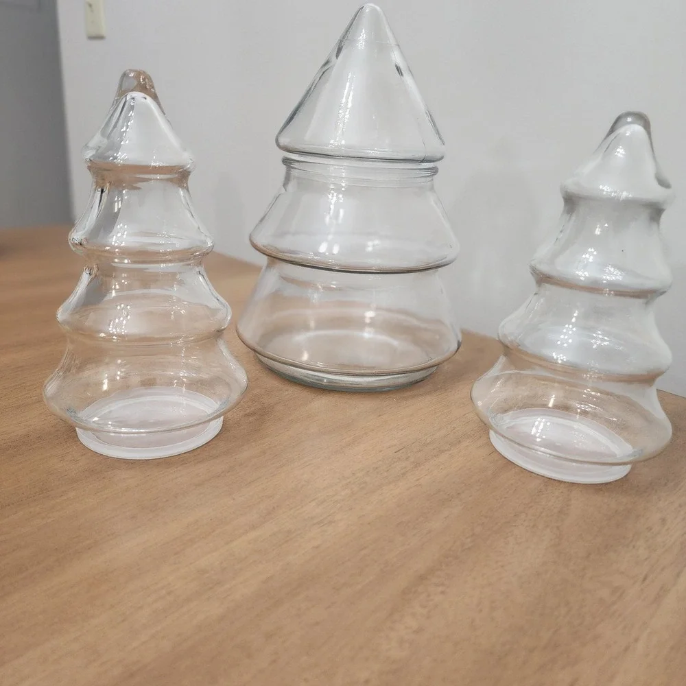 Anchor Hocking Glass Christmas Trees 7